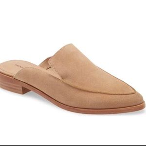 Treasure & Bond tan size 8 suede mules